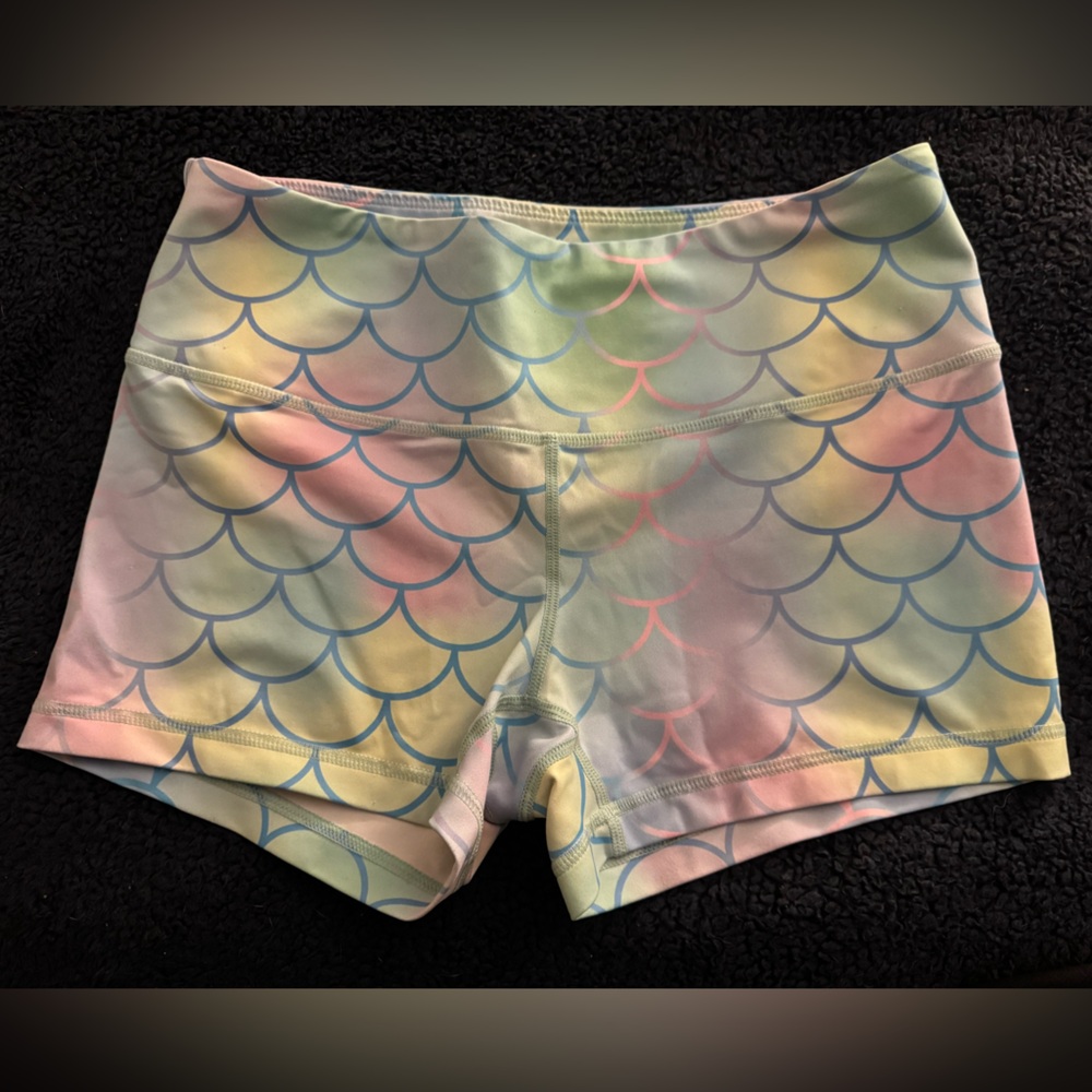 Feed me, Fight me Mermaid shorts